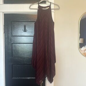 Burgundy Dress